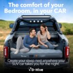 D-Hive Unbeatable Durability 6-6.5" Truck Bed Air Mattress, Durable Extra Thick 300D Oxford Fabric, Quick Easy Set-Up w/Electric Pump,Truck Camping Mattress Compatible with F150, Ram, Tundra - Image 9