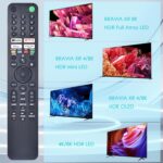 Voice Remote Replacement for Sony Smart TV Control:Comptible for 2019-2025 Sony Bravia OLED LED 4K 8K UHD, Android TV with Shortcuts YouTube and Netflix etc. - Image 3