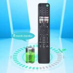 Voice Remote Replacement for Sony Smart TV Control:Comptible for 2019-2025 Sony Bravia OLED LED 4K 8K UHD, Android TV with Shortcuts YouTube and Netflix etc. - Image 5