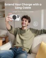 Anker Zolo Magnetic Wireless Charger, Qi2 Certified 15W MagSafe-Compatible Wireless Charging Pad, for iPhone 16/15/14/13 Series, AirPods, and More (Adapter Not Included) (Black, 2 Pack) - Image 4
