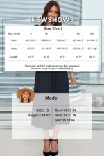 Newshows Womens 2025 Summer Drawstring Cap Sleeve Boat Neck Smocked Casual Vacation Outfits Vestidos Midi Dress - Image 7