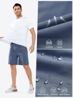 NORTHYARD Men's Athletic Running Shorts Quick Dry Workout Shorts Lightweight Sports Gym Basketball 7"/ 9"/ 5" Hiking Tennis - Image 6