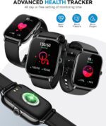 Smart Watch for Women Men- Answer/Make Call, 2025 IP68 Waterproof Fitness Step Tracker Watch with Sleep Monitor/Activity Counter/110+ Sport Mode, Smartwatch for Andriod iPhone iOS Samsung Compatible - Image 5