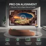 Aurzen EAZZE D1 Pro Smart Projector with WiFi and Bluetooth, NetfIix Official, 20W Speakers, DoIby Audio & dbx-tv Total Sonics, Auto Focus & Keystone, Native 1080P Portable Outdoor Movie Projector - Image 5