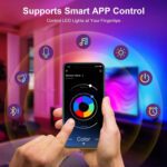 RadiantFlux Smart TV LED Backlight,12.5ft LED Strip Light,LED Light for 40-60 Inch TV,Lights Sync with Screen and Music, Remote Control and Smart APP Control,Smart Lighting for Movies,Games - Image 5