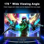 Portable Monitor for Laptop,10.5" Screen Extender 1920x1280P IPS Travel Monitor 3:2,500nits,2000:1,w/45° Adjustable Stand,Standard HDMI USB-C Computer Display for Laptop PC Phone Mac - Image 6