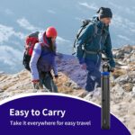 Selfie Stick Tripod for Gopro Camera, 62" Extendable Tripod Stand with 360° Ball Head 1/4" Screw, Portable Lightweight Camera Tripod for GoPro Max Hero 11 10 9 8 7 6 5 DJI OSMO Action Camera - Image 7