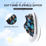 EUXTERPA Kids Toddler Sneakers Boys Girls Canvas Shoes Walking Sneaker with Easy Fasten Strap - Image 3