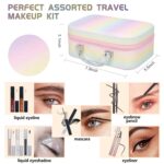 All In On Makeup Kit Makeup Set For Teens, Women, Girl and Beginners Includes Eyeshadow Concealer Palette Lip Gloss Set Lipstick Eye Pencil Makeup Brushes - Image 6