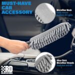 Interior Car Cleaner Duster Brush (Lint & Scratch Free) Car Accessories for Women - Image 3