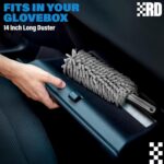Interior Car Cleaner Duster Brush (Lint & Scratch Free) Car Accessories for Women - Image 4