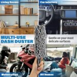 Interior Car Cleaner Duster Brush (Lint & Scratch Free) Car Accessories for Women - Image 5