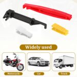 8 PCS Fuse Puller, Plastic Fuse Puller Tool for Car, Glass Fuse Adapter Pullers Extension, Universal Fuse Removal Tool for Replacing Car Boat Motorcycle Truck Fuses - Image 7