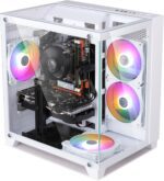 Gaming PC Desktop Computer,Core i7 Desktop,Operating at A Frequency of 3.4-3.9 GHz,RX550 4GB GDDR5 Graphics Card,16GB RAM, 1TB NVME SSD,WiFi 5.0,RGB Fan x4 - Image 7