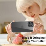 Compatible with iphone 16 Pro Phone Case with Screen Protector & Camera Lens Protector, [Not Yellowing] [Military-Grade Drop Protection] Protective Cover Case for iphone 16 Pro 2024 5G - Clear - Image 8