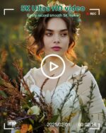 5K Digital Camera - WiFi 75MP Cameras for Photography - UHD Vlogging Camera for YouTube with 3" 180° Flip Screen - Autofocus Compact Video Travel Camara with 18X Zoom, 32GB SD Card, 2 Batteries - Image 4