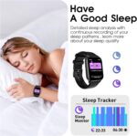 Smart Watch for Men Women(Answer/Make Call), 1.83" Smartwatch Fitness Tracker with Heart Rate/Sleep Monitor, SpO2, Pedometer - 100+ Sport Modes Activity Tracker for Android iOS Phones - Image 6