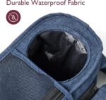 Momcozy Universal Baby Stroller Organizer, 2 Insulated Cup Holder, Detachable Zippered Pocket, Adjustable Shoulder Strap, Large capacity for baby essentials, Compact Design Fits Any Strollers - Image 6