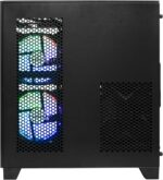 LXZ Gaming PC Desktop - Ryzen 5 5500 | GeForce RTX 3050 6GB | 16GB DDR4 | 1TB NVME SSD | DP/HDMI/DVI, Prebuilt Tower Computer for Gaming, Home and Office (Black) - Image 9