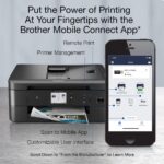 Brother MFC-J1170DW Wireless Color Inkjet All-in-One Printer, NFC One-Touch Print, Duplex, Cloud Print & Scan, Mobile App Control, 2.7" Touchscreen, Works with Alexa - Image 5