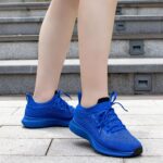 Abboos Women's Non Slip Gym Workout Shoes, Lightweight Breathable Tennis Shoes, Mesh Walking Sneakers - Image 7