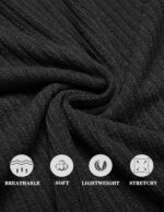 COOFANDY Men's Ribbed Knit Tank Tops Sleeveless Muscle T Shirts Casual Basic Tank Shirts - Image 6