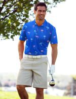 EISHOPEER 2025 New Men's Polo Shirts Short Sleeve Moisture Wicking Quick Dry Athletic Shirt Fashion Golf Shirts - Image 5