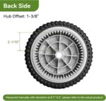 734-04018 Front Drive Wheels Fit for Troy Bilt TB240 Mower - 8 Inch Wheels Tires for Troy Bilt Honda Tuff Cut 210 230 Craftsman Self Propelled Mower, Replace 734-04018A, 734-04018B, 2 Pack - Image 5