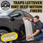 Chemical Guys Woolly Mammoth Large, Super Absorbent and Soft Microfiber Towels for Cars, Gray (35 x 25 inches) - Image 11