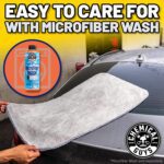 Chemical Guys Woolly Mammoth Large, Super Absorbent and Soft Microfiber Towels for Cars, Gray (35 x 25 inches) - Image 12