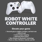 Microsoft Controller for Series X / S, & Xbox One (Latest Model) - Robot White (Renewed) - Image 3