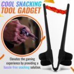 SNACTIV PRO Finger Chopsticks for Gamers - As Seen on Shark Tank! The Official Snacking Tool of the Future - Enjoy Snacks and Chips with Ease - Innovative Gaming Snacking Solution - Snack Chopsticks - Image 4