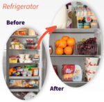 Pantry Organizers and Storage and Cabinet Organizer, 2 Pack - Kitchen Organizers and Storage, Great Fridge or Snack Organizer - Perfect in Refrigerator or Cupboard Shelf - Image 7