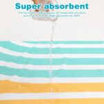 PY SUPER MODE 2 Pack Beach Towel - 75 x 35 inches Quick Dry Microfiber Beach Towels Oversized, Lightweight Soft and Absorbent Bath Towel Suitable for Swimming Pool Camping for Adults - Image 7