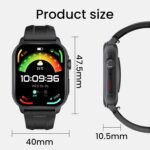 Smart Watch For Men Women: 1.96" AMOLED Touchscreen,GPS Tracker,Waterproof Make/Answer Call Smart Watches,Sleep & Activity Tracking,multiple Sport Modes,Digital Running Watches for iPhone Android iOS - Image 4