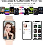 Fitness Tracker Smart Watch Make/Answer Calls for Women Men with Heart Rate Blood Oxygen Sleep Monitor Sports Modes Step Calorie Counter IP68 Waterproof for Android Phones and iPhone - Image 5