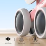 BEKILOLE Baby Balance Bike for 1 Year Old Girl Gifts, 10-24 Month Toddler Balance Bike, 4 Silent Wheels Pre-School First Ride On Toys, 1st Birthday Gifts - Image 5