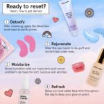 grace & stella Award Winning Skin Care Set - Gifts for Women - Travel Size Toiletries with Eye Masks, Hyaluronic Acid Serum, Lip Balm & More - Bridesmaids, Birthdays, Teen Girl Gifts - Vegan Self Care - Image 8