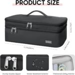 Cruise Essentials 2025 Hair Tools Travel Bag Compatible for Shark Flex Style Dyson Airwrap, Hair Dryer Storage Travel Case, Haircare Accessories Organizer Double Layer Design & Shock Absorption - Image 4