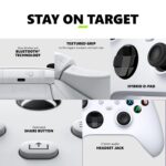 Xbox Core Wireless Gaming Controller – Robot White– X|S, One, Windows PC, Android, and iOS - Image 5