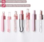 Mr. Pen- Gel Ink Pink Pen Set, 12 Pack, 1 x Aesthetic Highlighter, 0.5mm Cute Pink Pens Black Ink with Pastel Barrels - Image 5