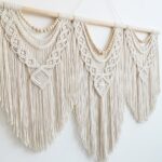 Achart Macrame Wall Hanging Large- Boho Wall Decor- large wall art- Wall Decor Living Room- Macrame Tapestry Boho Decor for Bedroom (Wooden Bead) - Image 5