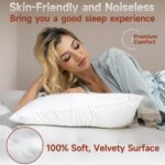 King Size Air Mattress with Built-in Pump, 18in Raised Heavy Duty Inflatable Bed, 1000lbs Maxs, Fast Inflatable Blow up Mattress with Carry Bag, Air Bed for Camping Sleepover Guest Room - Image 3