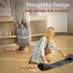 King Size Air Mattress with Built-in Pump, 18in Raised Heavy Duty Inflatable Bed, 1000lbs Maxs, Fast Inflatable Blow up Mattress with Carry Bag, Air Bed for Camping Sleepover Guest Room - Image 4