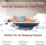 King Size Air Mattress with Built-in Pump, 18in Raised Heavy Duty Inflatable Bed, 1000lbs Maxs, Fast Inflatable Blow up Mattress with Carry Bag, Air Bed for Camping Sleepover Guest Room - Image 5