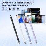 Stylus (10Pcs), Stylus Pen for Touchscreen, High Precision and Sensitivity Stylus Pen for iPad/iPhone/Samsung/Android Smartphone and Tablets, Compatible with All Capacitive Touch Screen (Black) - Image 8