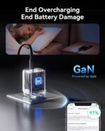INIU USB C Charger Block, 2-Pack 30W PD Fast Charging, [USB-C + USB-A] iPhone 16 Charger with Foldable Plug, GaN Tech Type C Power Adapter for iPhone 16, 15 Pro Max, Samsung S25, S24, iPad Pro etc - Image 7