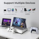 15.6" FHD 1080P Portable Monitor with Case, Ultra-Slim USB-C/HDMI Second Display for Laptop MacBook PC Phone Xbox PS5 Switch - IPS, Eye Care, Plug and Play - Image 3
