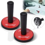 Pro Vinyl Wraps Applicator Tool Kit Window Tint Film Car Wrapping Tools Includes Felt Squeegees, Plastic Scraper, Wrap Knife and Blades, Magnetic Holders, Cleaning Cloth, Gloves and Finger Sleeve - Image 3