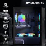 STGAubron Gaming PC Computer Desktop, GeForce RTX 2060 Super 8G, Intel Core I7 8th up to 4.1GHz, 16G DDR4, 1T SSD, WiFi 6 & BT 5.2, RGB Fan x6, Windows 11 Home - Image 4